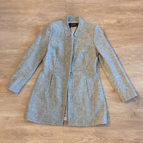 Zara Basics Jackets & Blazers - Zara 3/4 Length Wool Coat